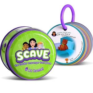 Scave Toddler scavenger hunt 2-5 year old At Home